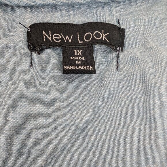 Sleeveless Tencel Button Down Dress - Picture 3 of 4